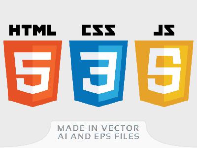 HTML5 CSS3 Js Icons